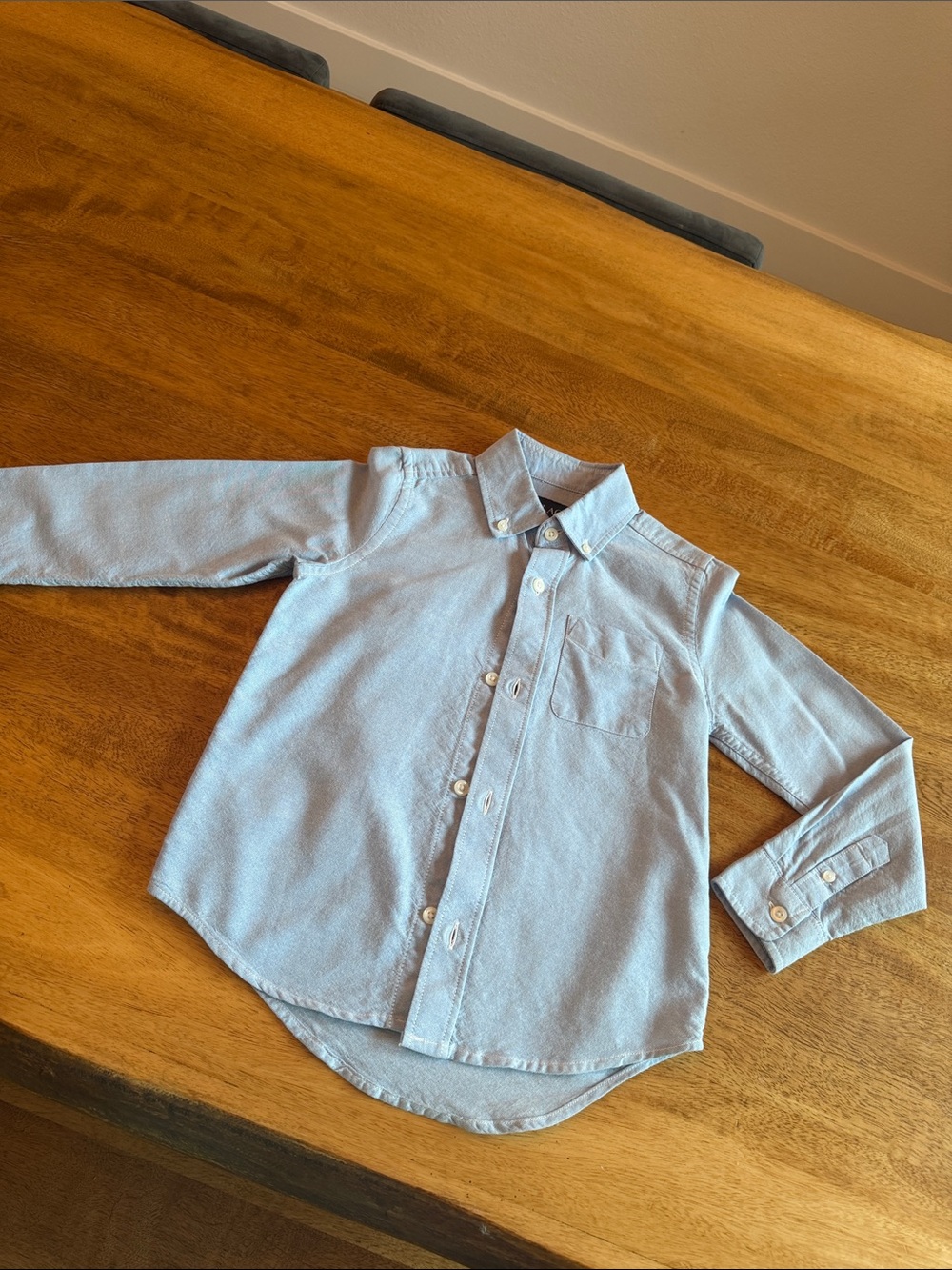 The Children's Place Light Blue Button-Down Shirt
